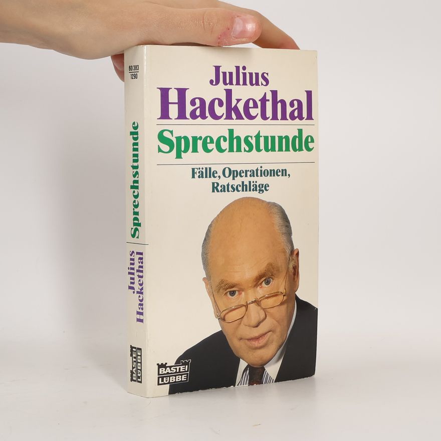 Julius Hackethal Sprechstunde