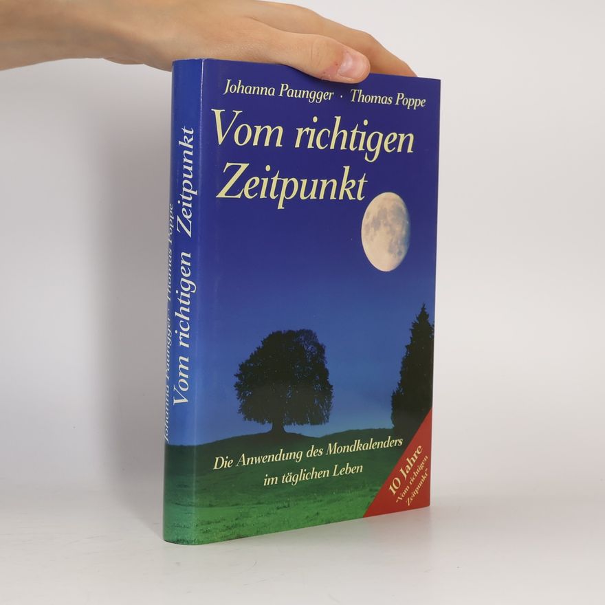 Johanna Paungger Poppe Vom richtigen Zeitpunkt