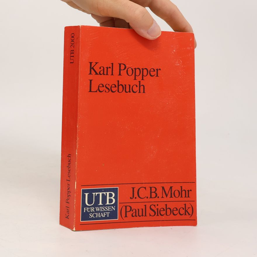 Karl Popper Karl Popper Lesebuch