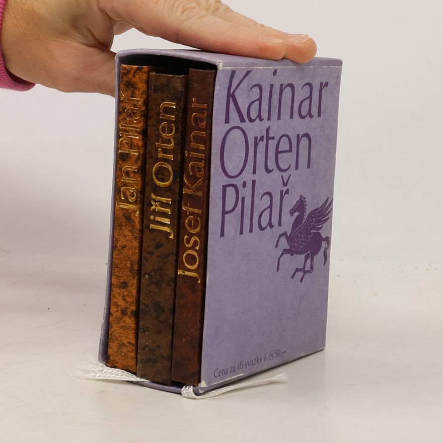 Jiří Orten Kainar. Orten. Pilař (3 svazky)