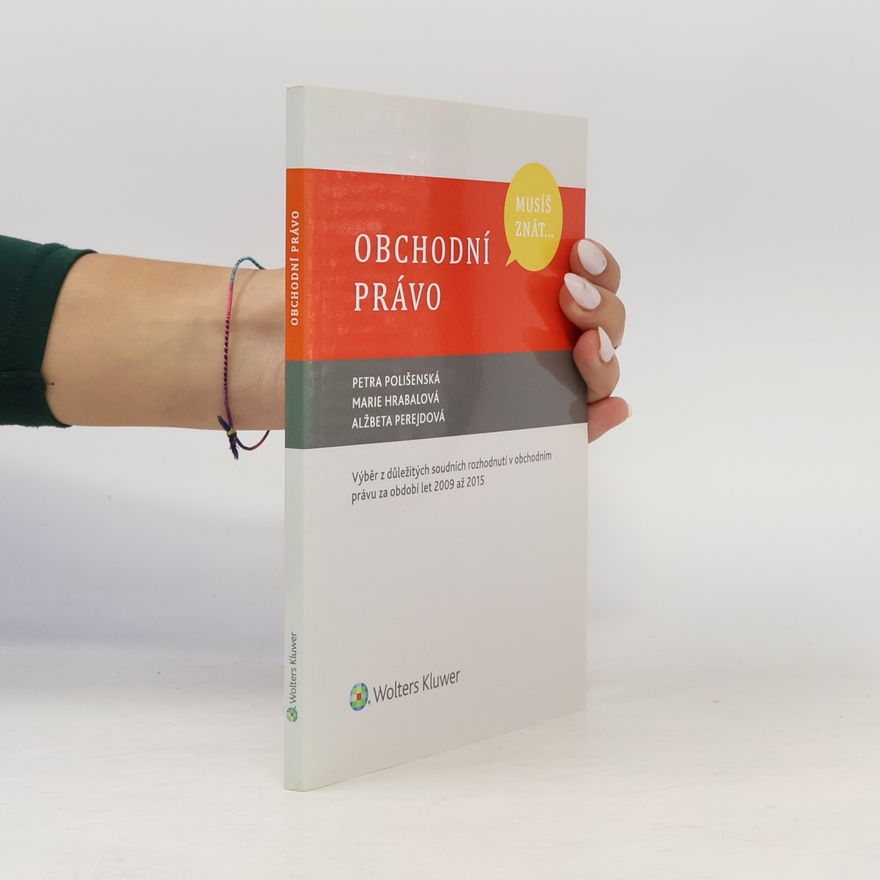 Alžběta Perejdová Obchodní právo