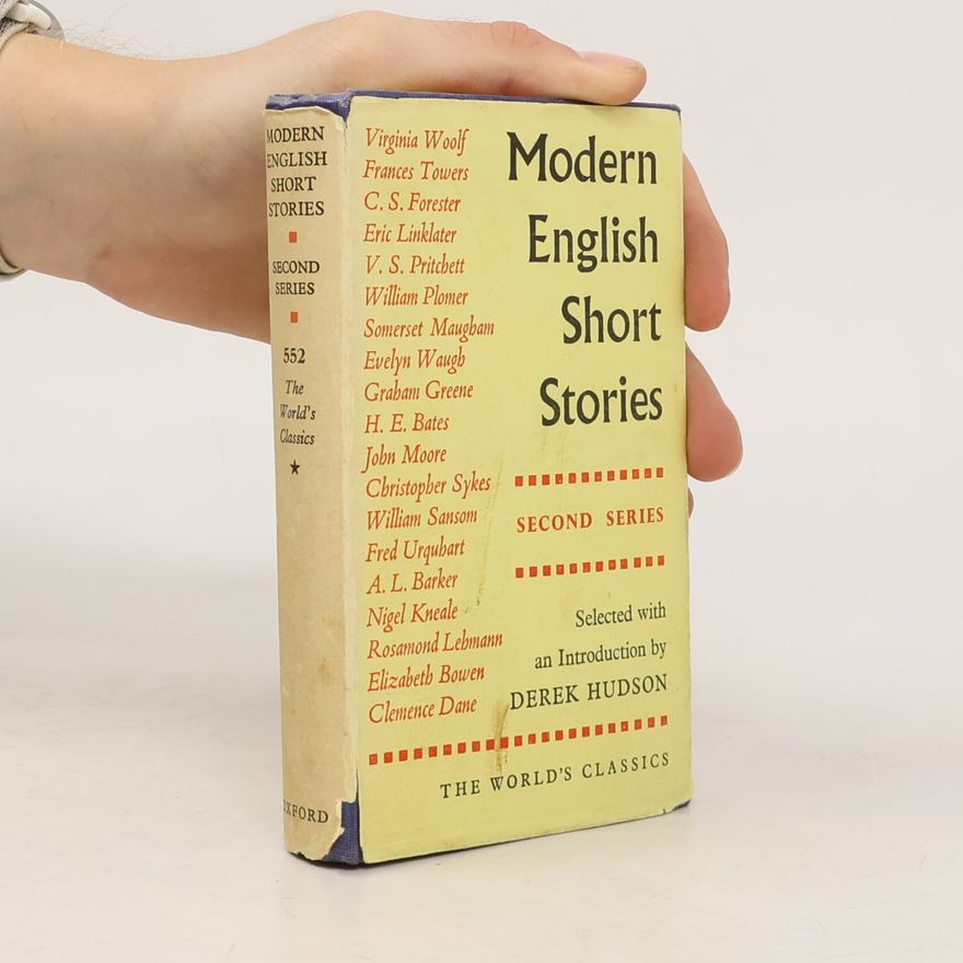 Derek Hudson Modern English Short Stories
