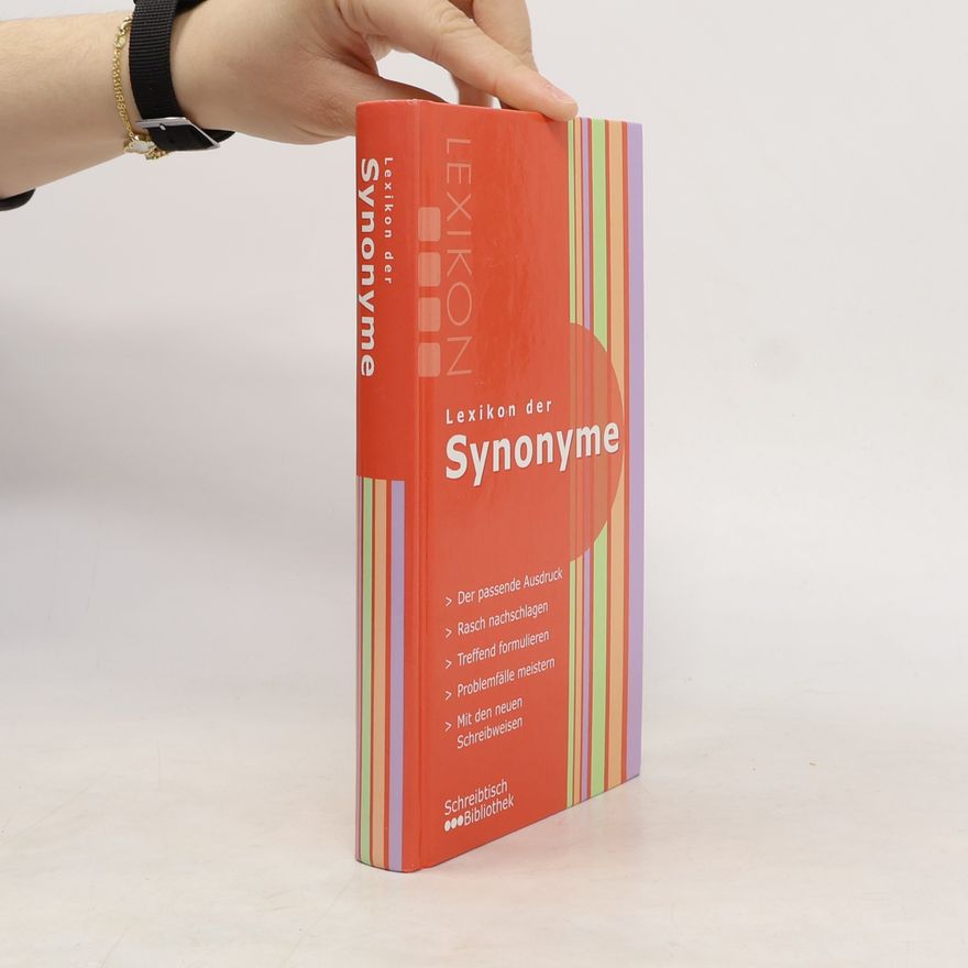Various authors Lexikon der Synonyme