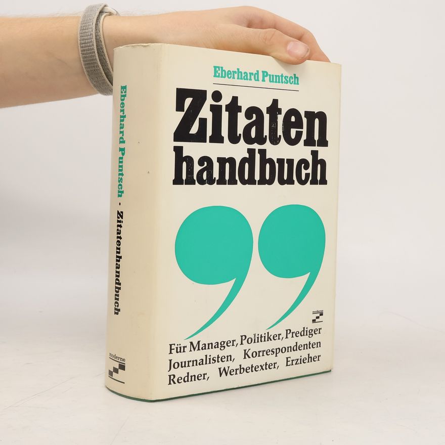 Eberhard Puntsch Zitatenhandbuch