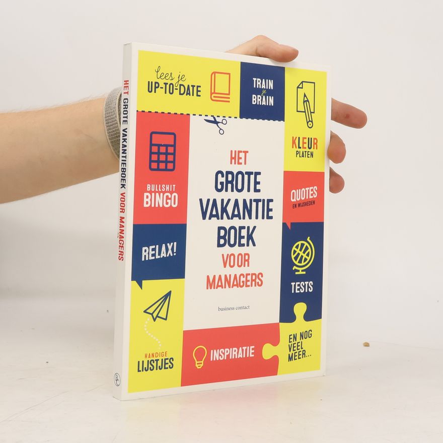 Femke Bilderbeek Het Grote Vakantieboek voor Managers