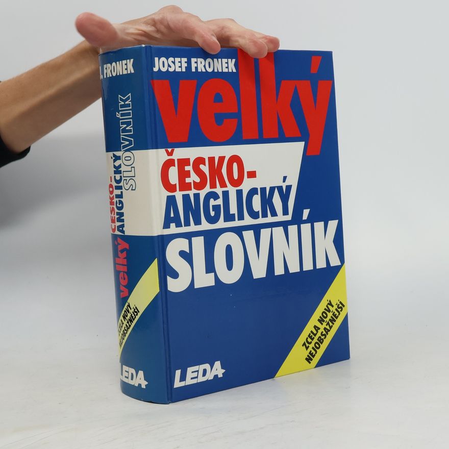 Josef Fronek Velký česko-anglický slovník