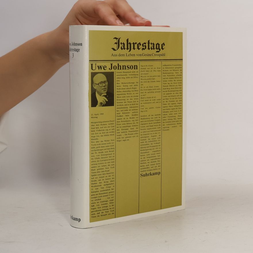 Uwe Johnson Jahrestage