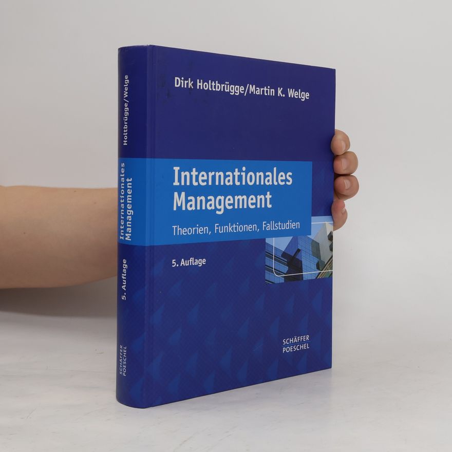 Dirk Holtbrügge Internationales Management