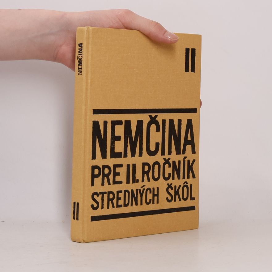 Jaroslav Haupt Nemecký jazyk pre II. ročník stredných škôl