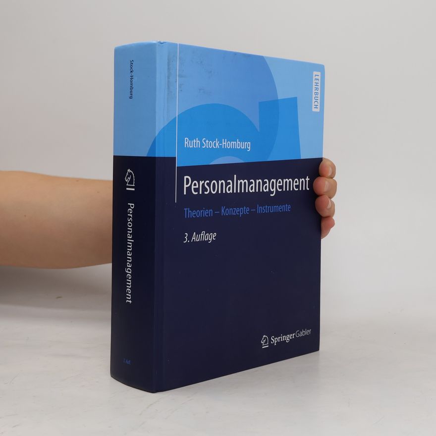 Ruth Stock-Homburg Personalmanagement - Lehrbuch - 3. Auflage