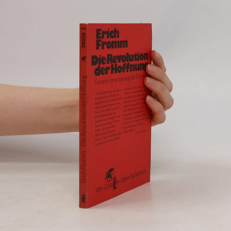 Erich Fromm Die Revolution der Hoffnung