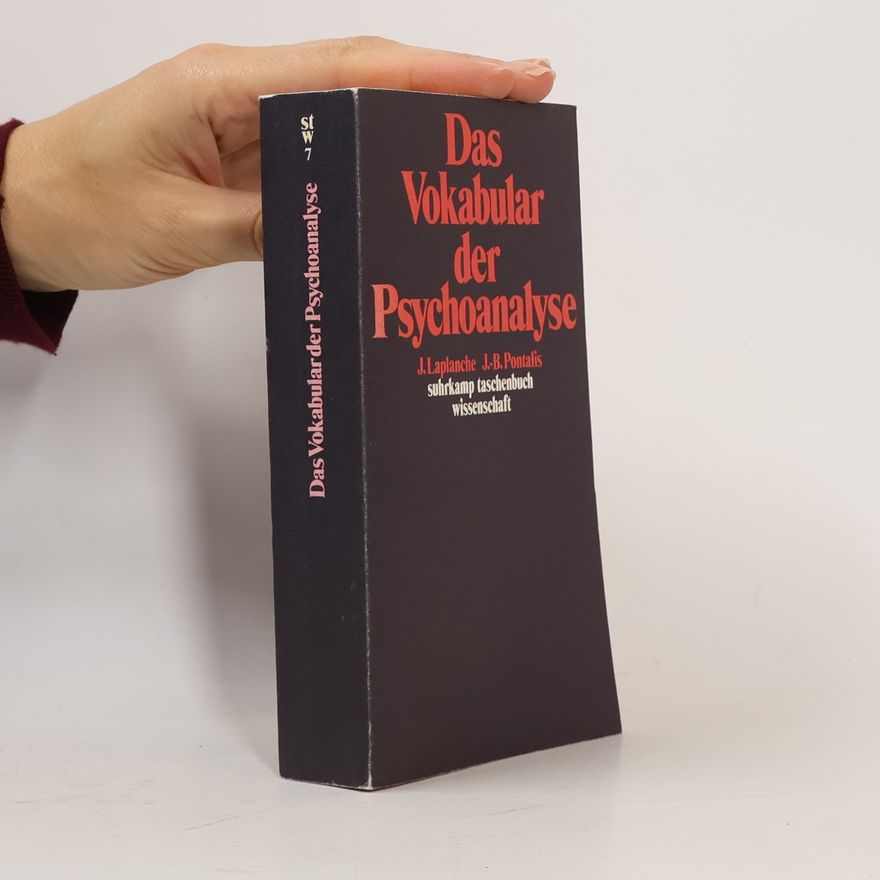 Jean Laplanche Das Vokabular der Psychoanalyse