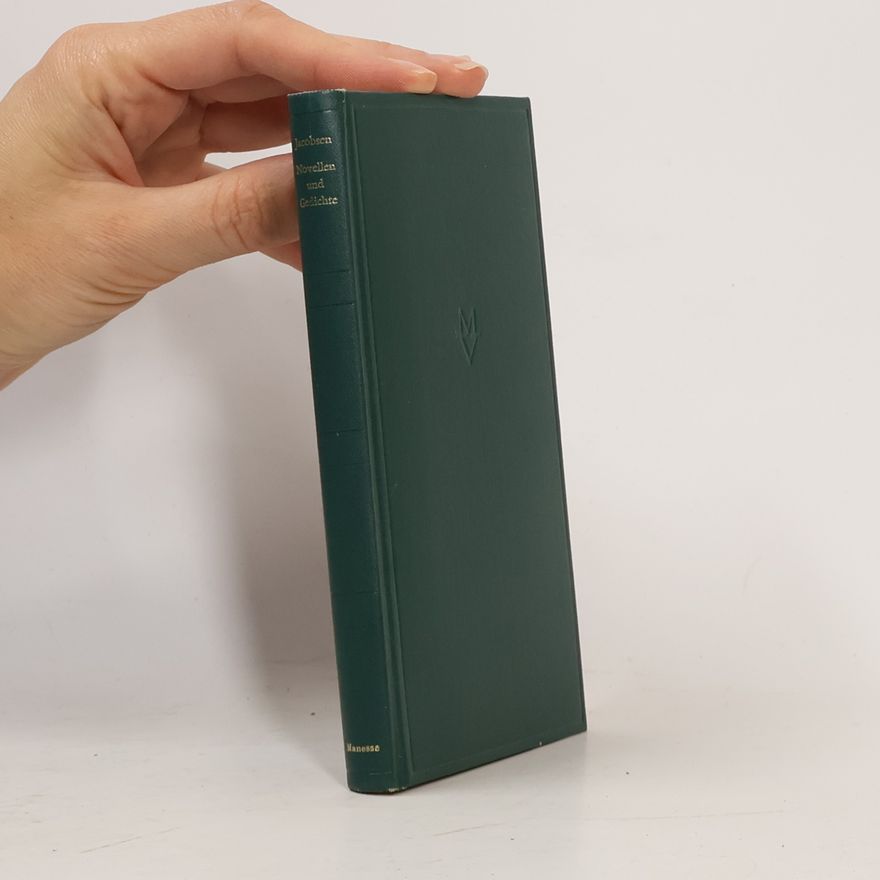 Jens Peter Jacobsen Novellen und Gedichte
