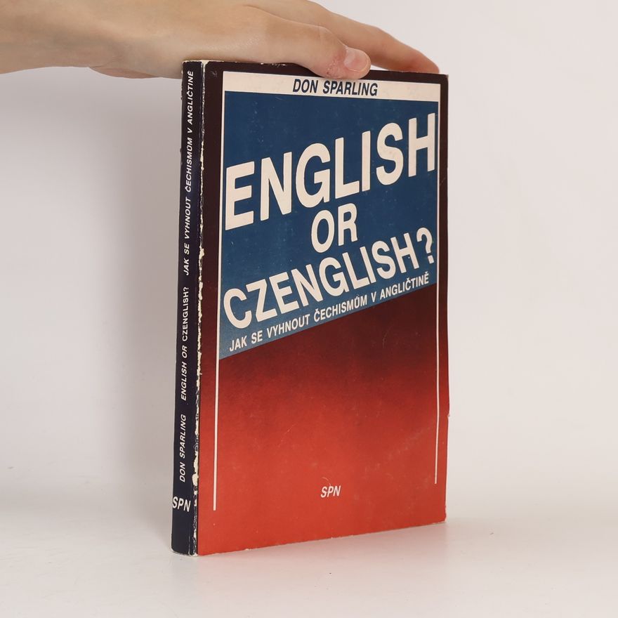 Thomas Donaldson Sparling English or Czenglish?