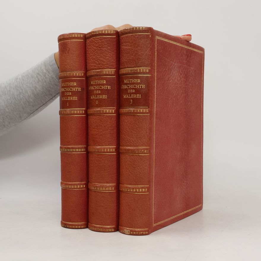 Richard Muther Geschichte der Malerei I-II