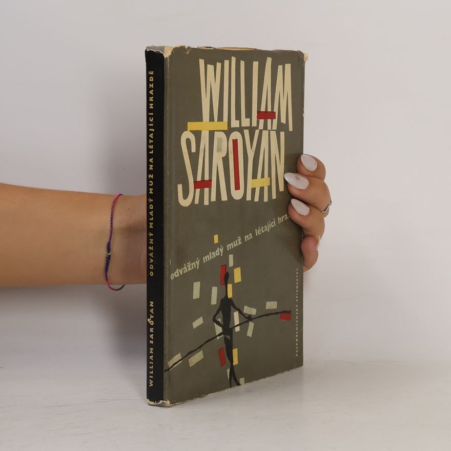 William peneyan Odvážný mladý muž na létající hrazdě
