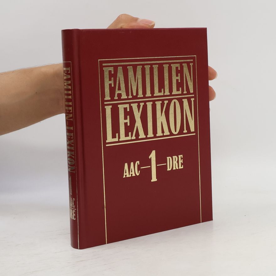 Auteurscollectief Familien lexikon 1. Aac-Dre