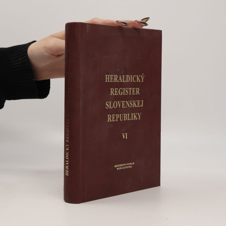 Peter Kartous Heraldický register Slovenskej republiky VI