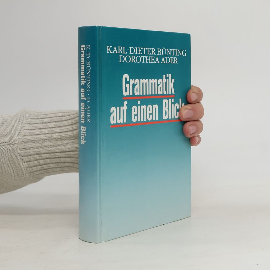 Karl-Dieter Bünting Grammatik auf einen Blick