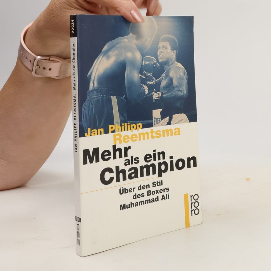 Jan Philipp Reemtsma Mehr als ein Champion