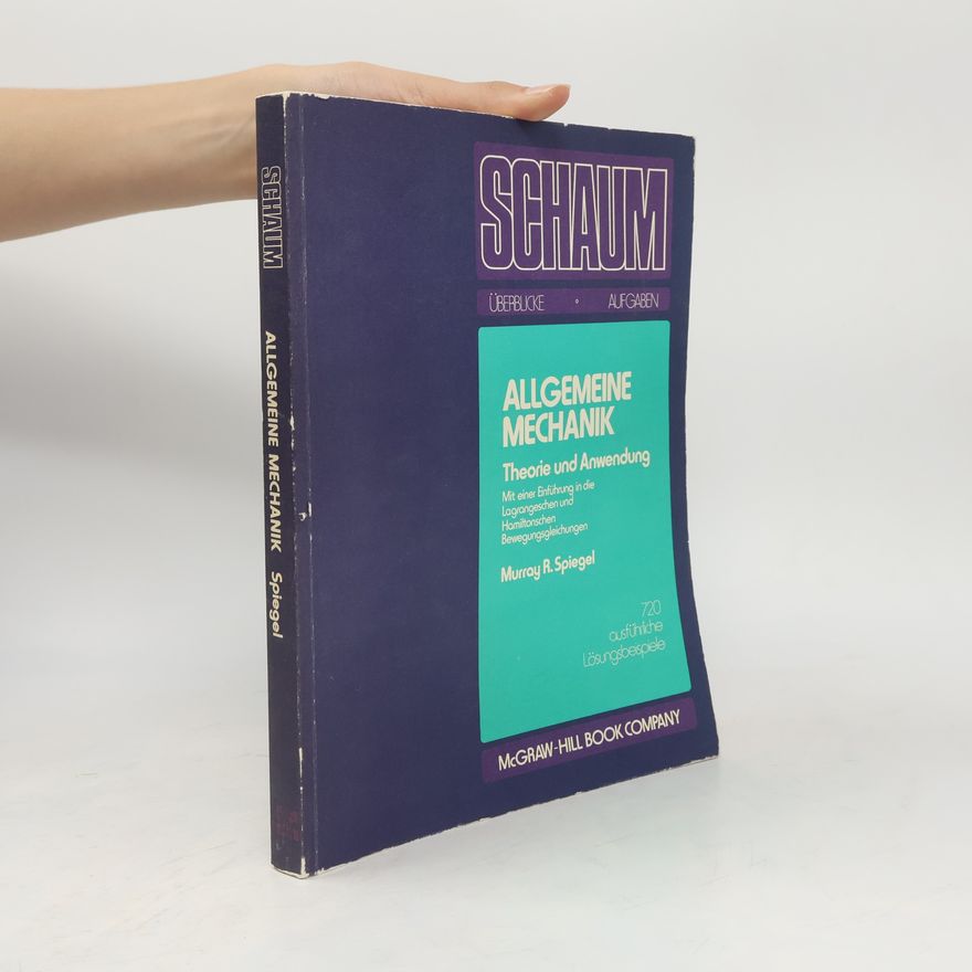 Murray R. Spiegel Allgemeine Mechanik