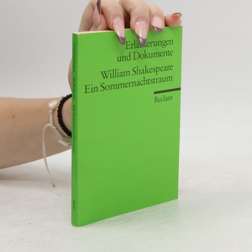 Reiner Poppe William Shakespeare, Ein Sommernachtstraum