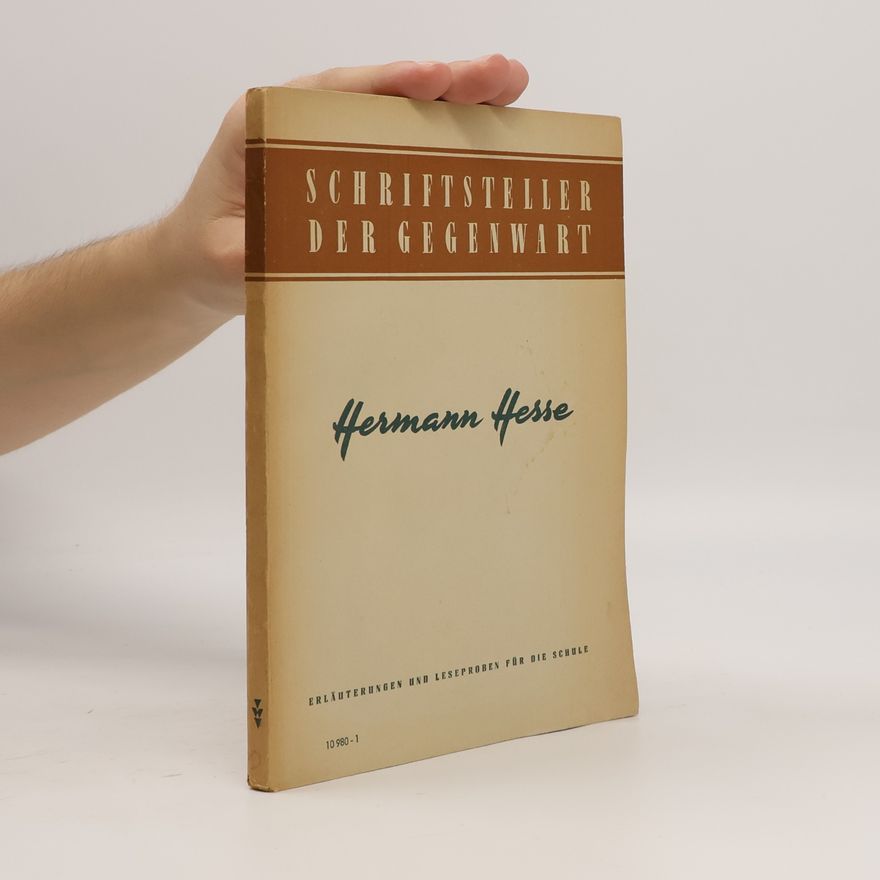 AA.VV. Schriftsteller der Gegenwart: Hermann Hesse