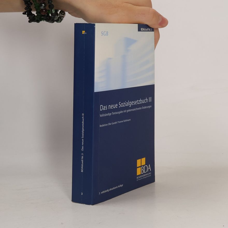Yvonne Kohlmann Das neue Sozialgesetzbuch III