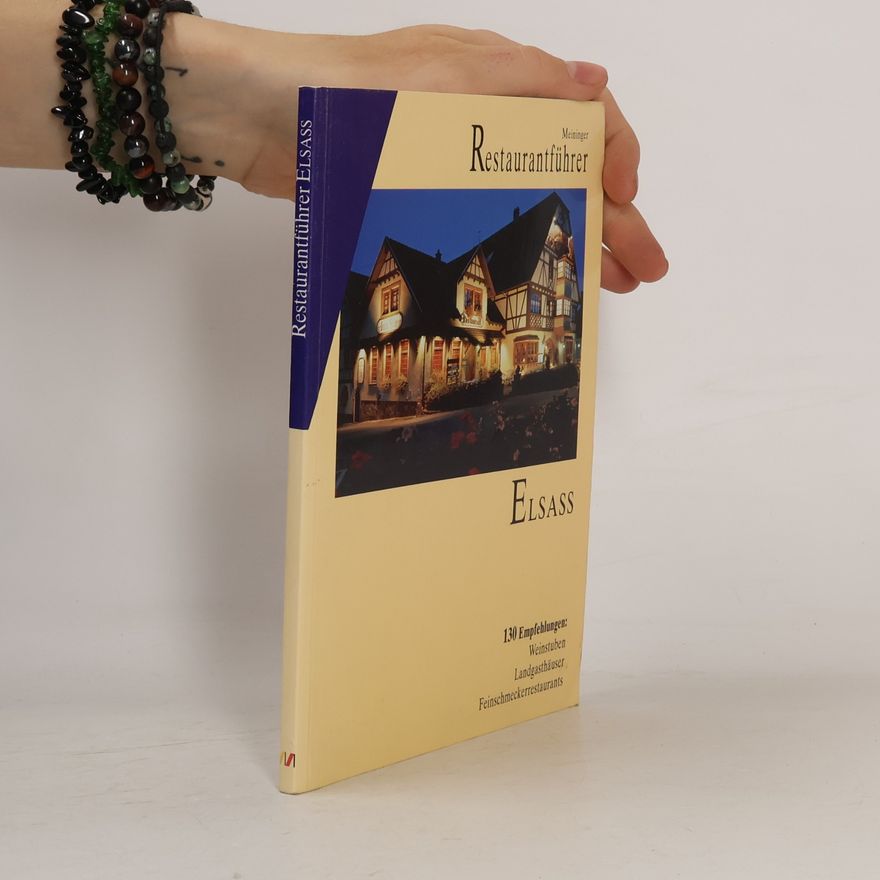 Unknown Author Restaurantführer Elsass