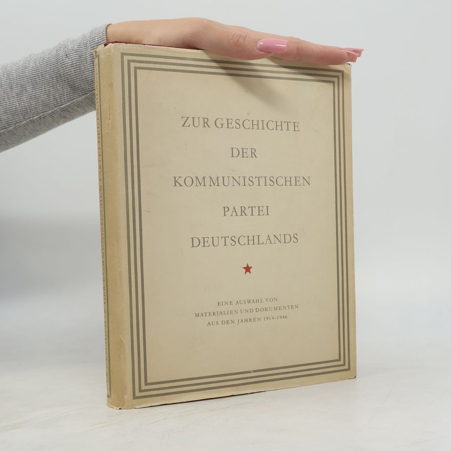 Various authors Zur Geschichte der Kommunistischen Partei Deutschlands