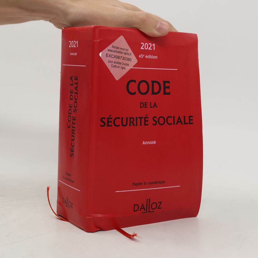 Autorenkollektiv Code de la Sécurité Sociale 2021 - Annoté