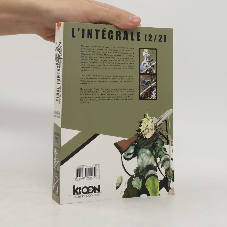 Tetsuya Nomura L'Intégrale Le Guerrier à l'Échelle 2/21
