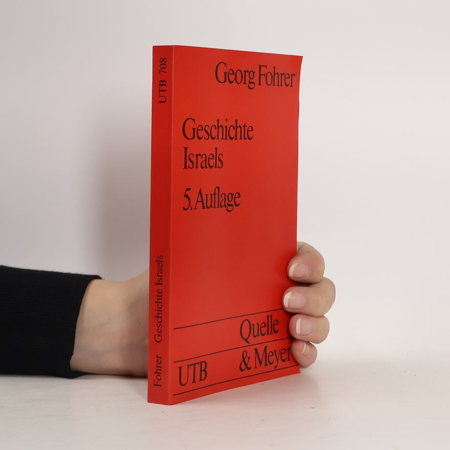 Georg Fohrer Geschichte Israels
