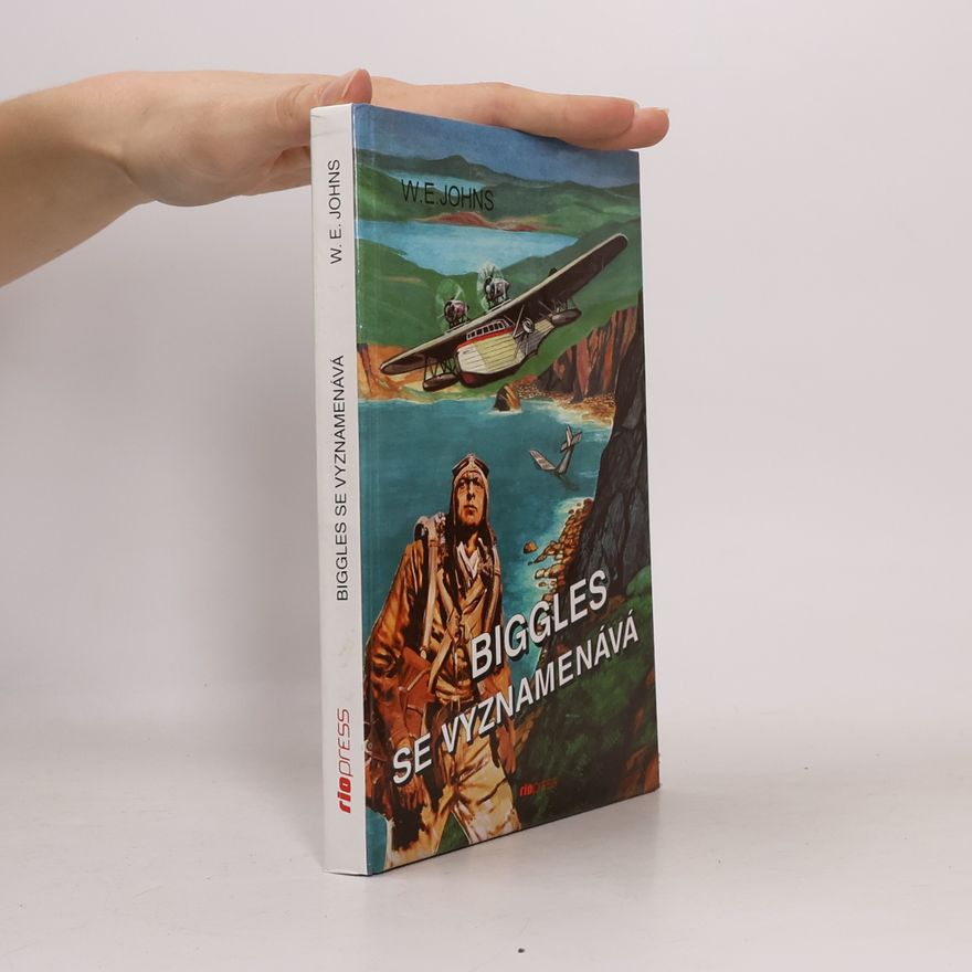William Earl Johns Biggles se vyznamenává