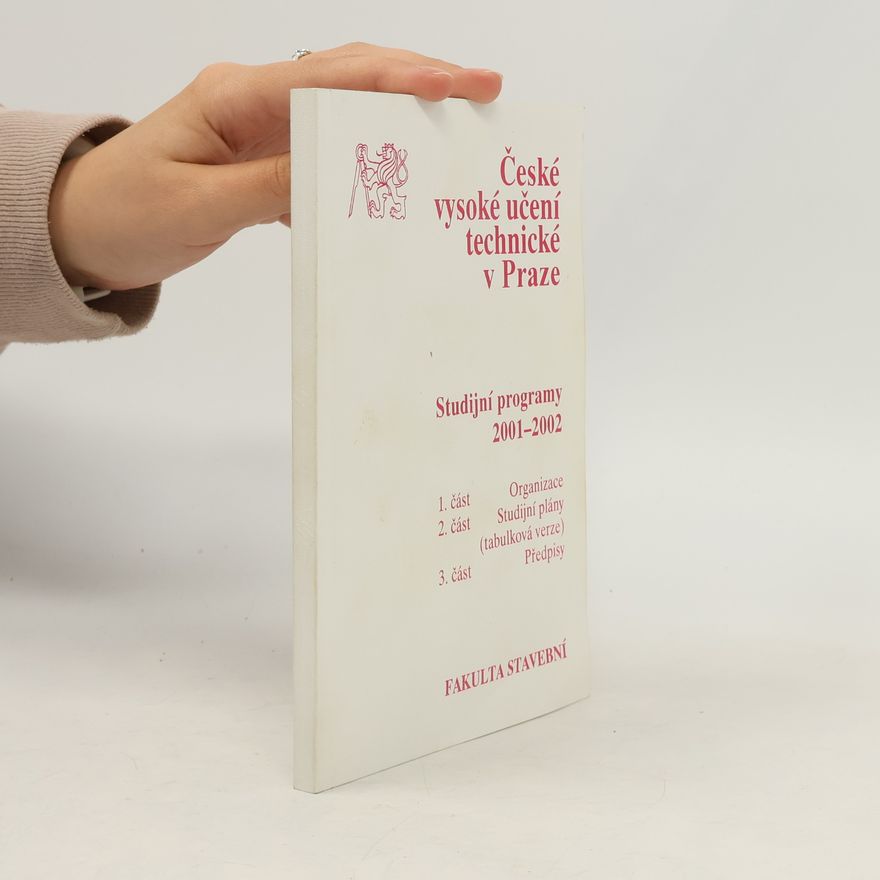 Kolektív autorov Studijní programy 2001-2002
