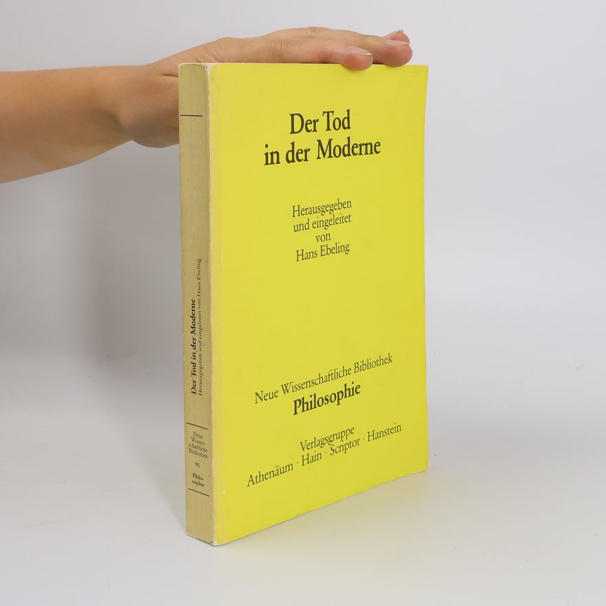 Theodor W. Adorno Neue Wissenschaftliche Bibliothek Philosophie - 91: Der Tod in der Moderne