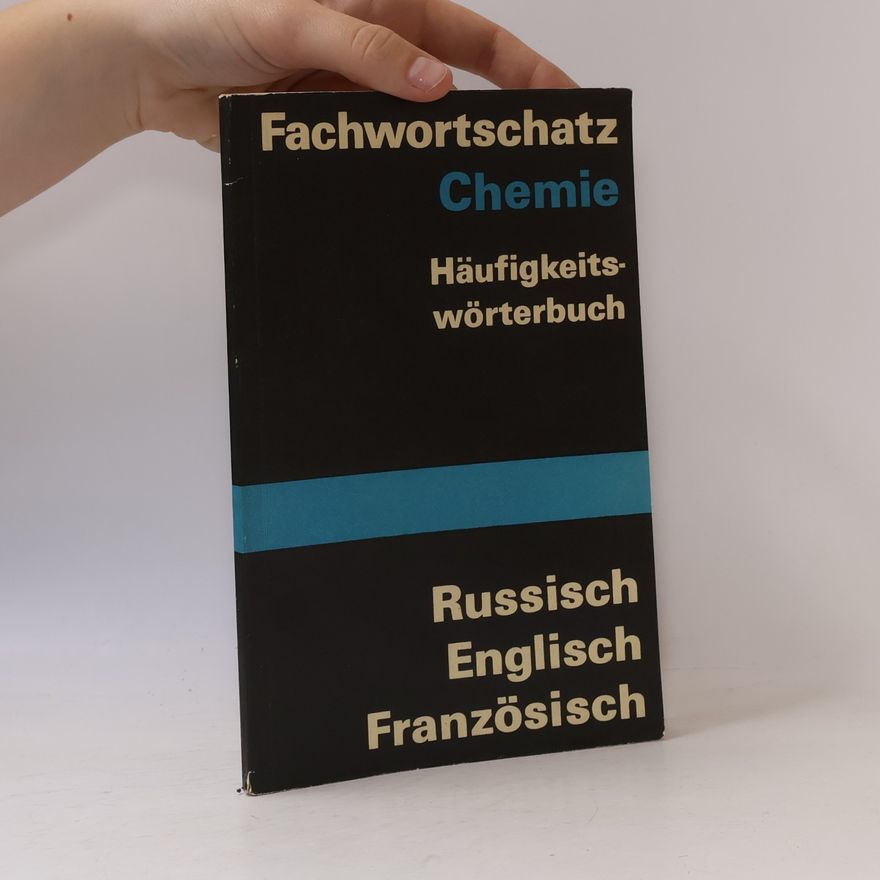 Ursula KüSter Fachwortschatz Chemie