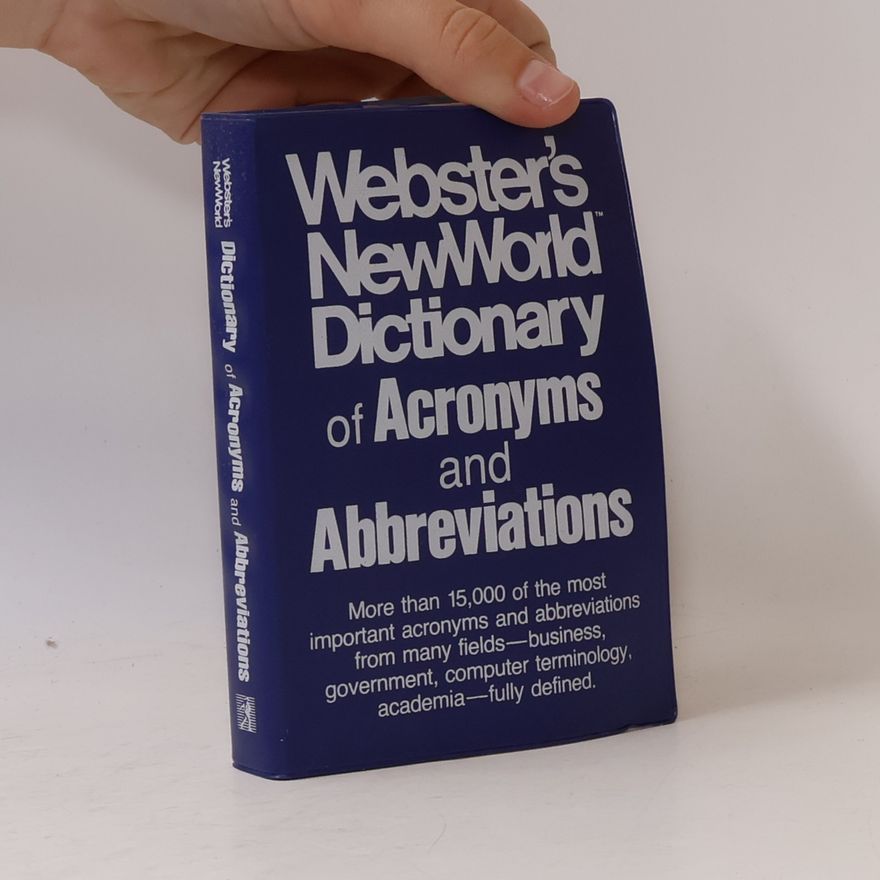 Michael Strumpf Webster's New World Dictionary of Acronyms and Abbreviations