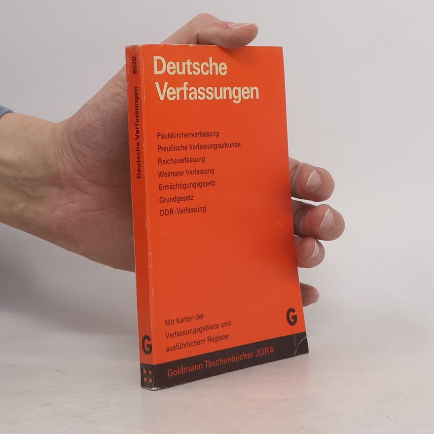 Werner Liebing Deutsche Verfassungen