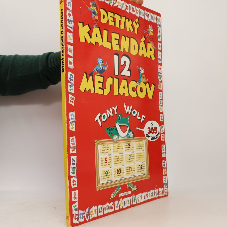Tony Wolf Detský kalendár 12 Mesiacov