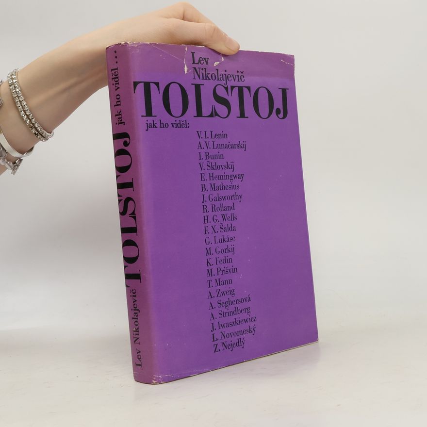 Miloslav Jehlička Lev Nikolajevič Tolstoj jak ho viděl: V. I. Lenin
