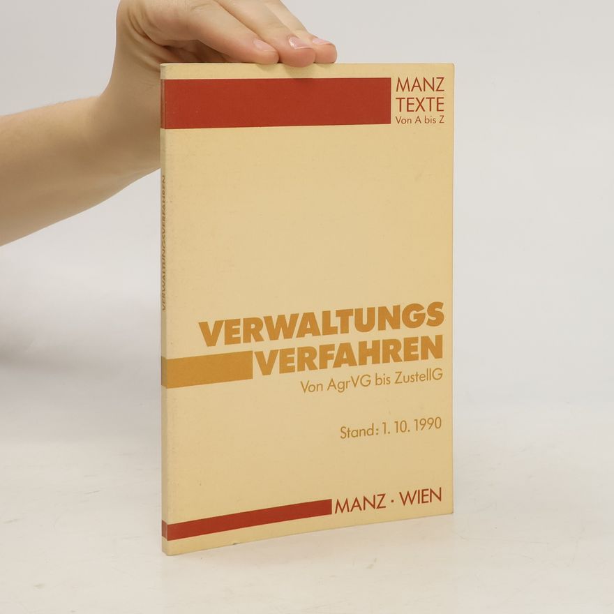 Walter List Verwaltungsverfahren - Stand: 1. 10. 1990