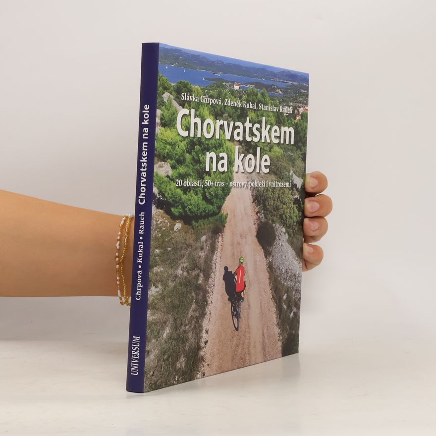 Slávka Chrpová Chorvatskem na kole