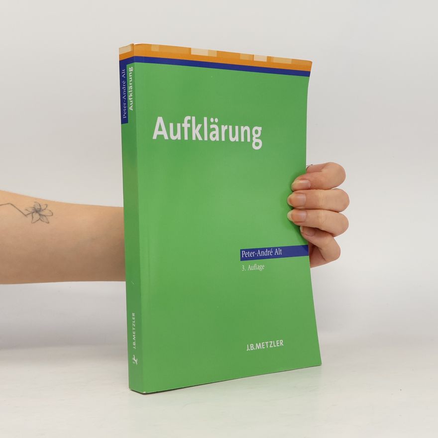 Peter-André Alt Aufklärung