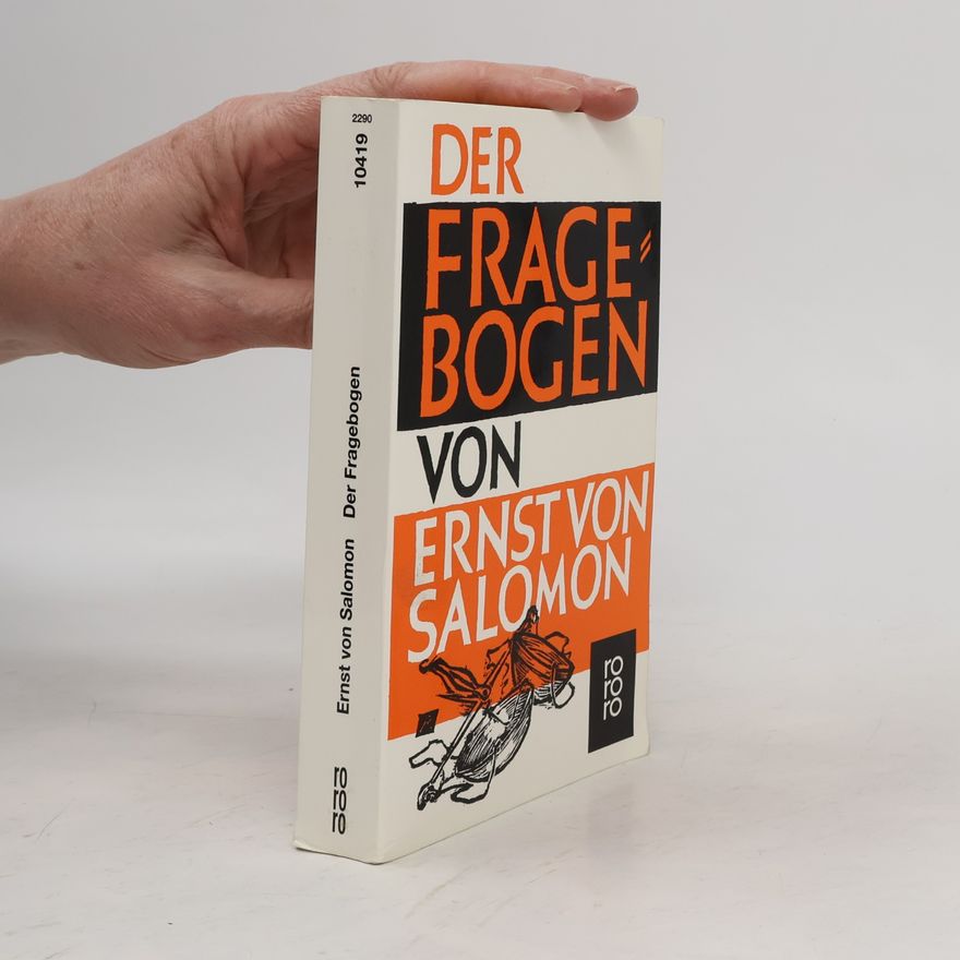 Ernst von Salomon Der Fragebogen