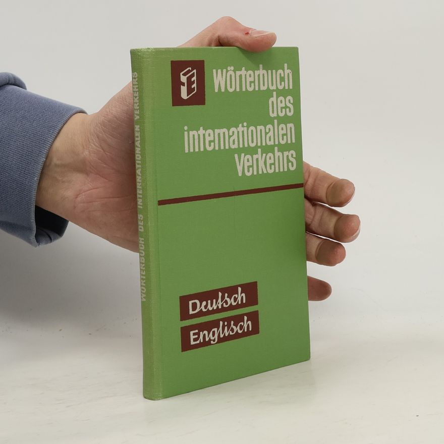 Gerhard Beinhundner Wörterbuch des internationalen Verkehrs