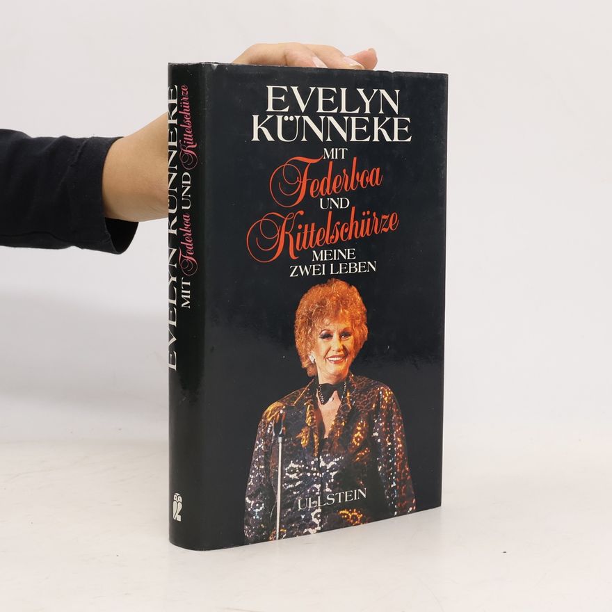 Evelyn Künneke Mit Federboa und Kittelschürze