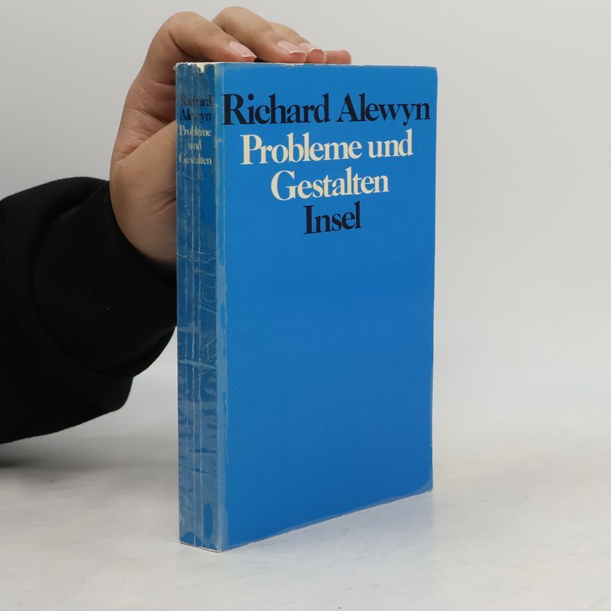 Richard Alewyn Probleme und Gestalten