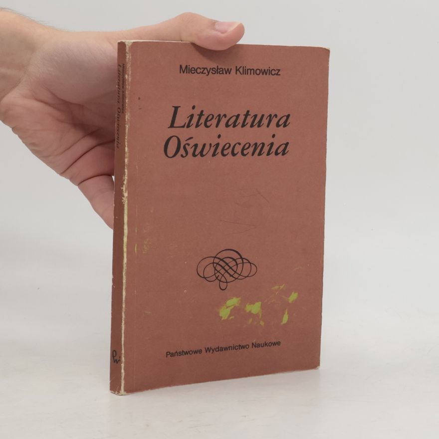 Mieczysław Klimowicz Literatura Oświecenia