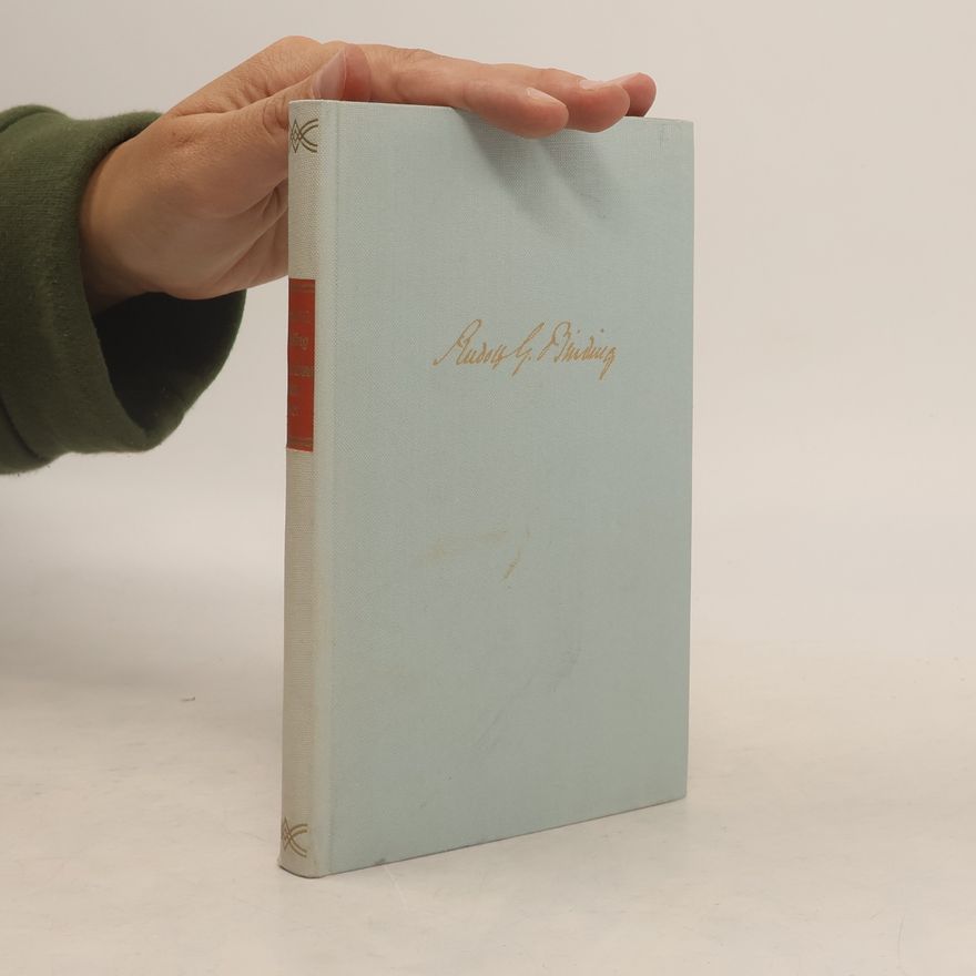 Rudolf G. Binding Die Geige